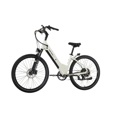 XPress2 Stratus White Cruiser eBike