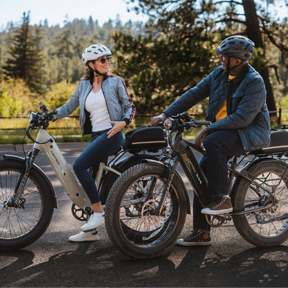 XPeak2 Step-Thru Long-Range - $100 OFF + FREE Rear Rack, Fenders, Elite Headlight, Suspension Seat Post ($336 Value)