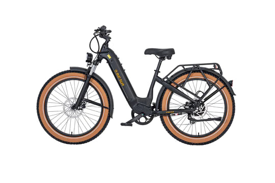 big electric bicycle Aima Big Sur Medium Matte Black