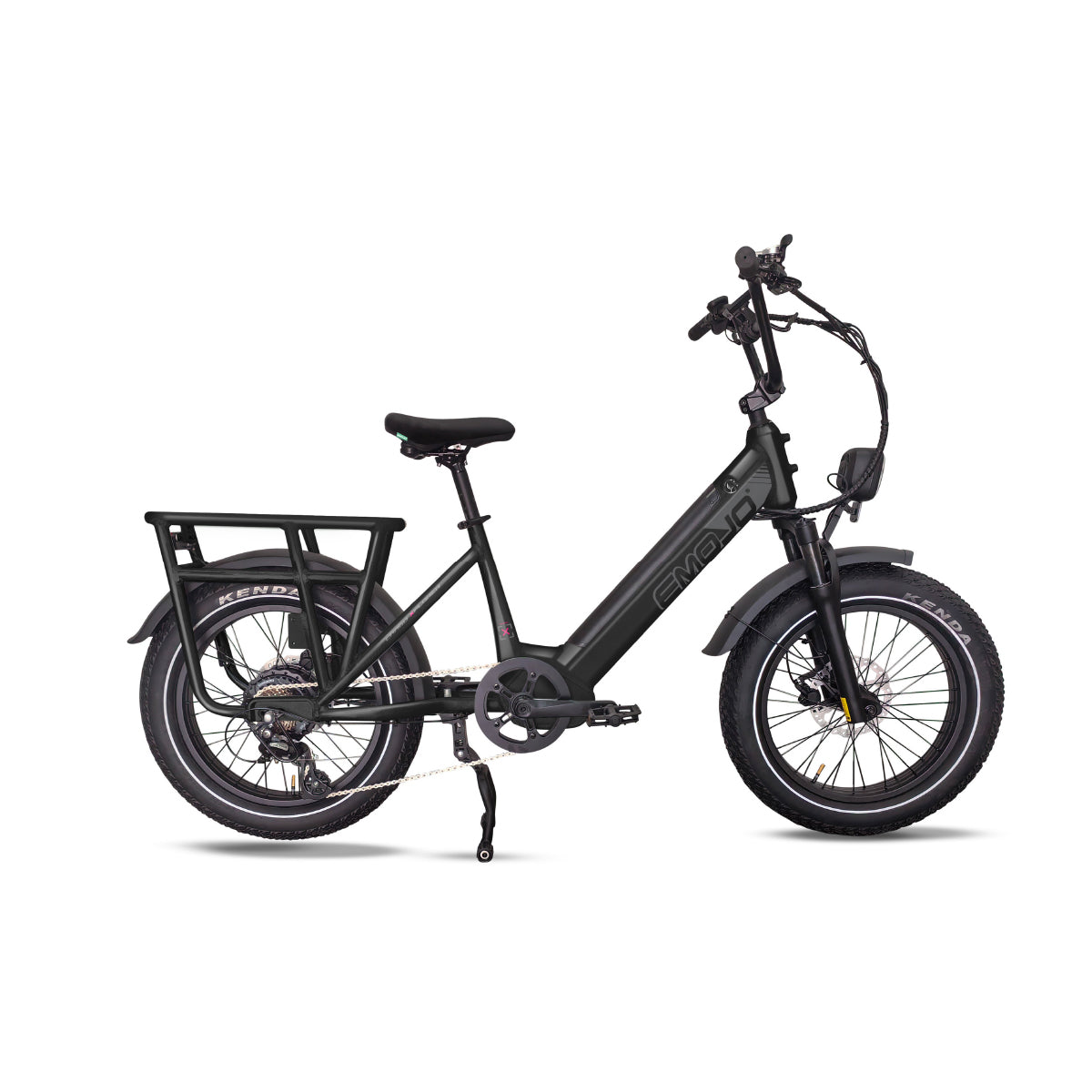 EMOJO Cargo Xplorer e-bike - Matte Black - image 1
