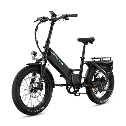 XP4 750 Step-Thru Tempest Grey + FREE LevelUp Rack, Suspension Seat Post, Elite Headlight, Bike Lock, Phone Mount ($365 Value)