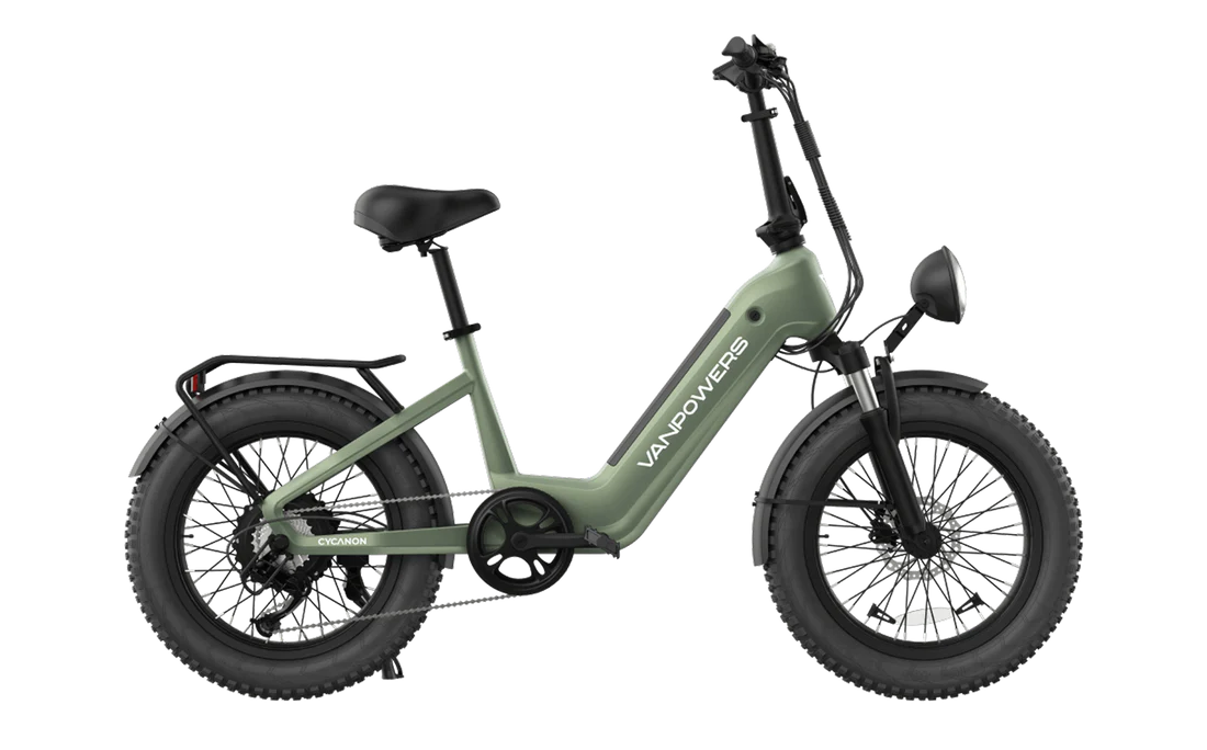 Vanpowers Cycanon 20 in Fat Tire E-bike