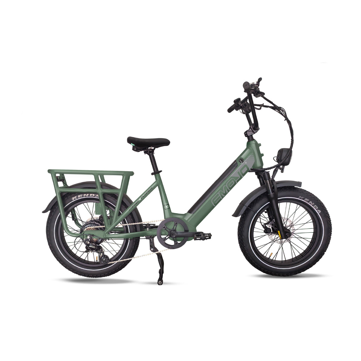 EMOJO Cargo Xplorer e-bike - Metallic Green - image 1