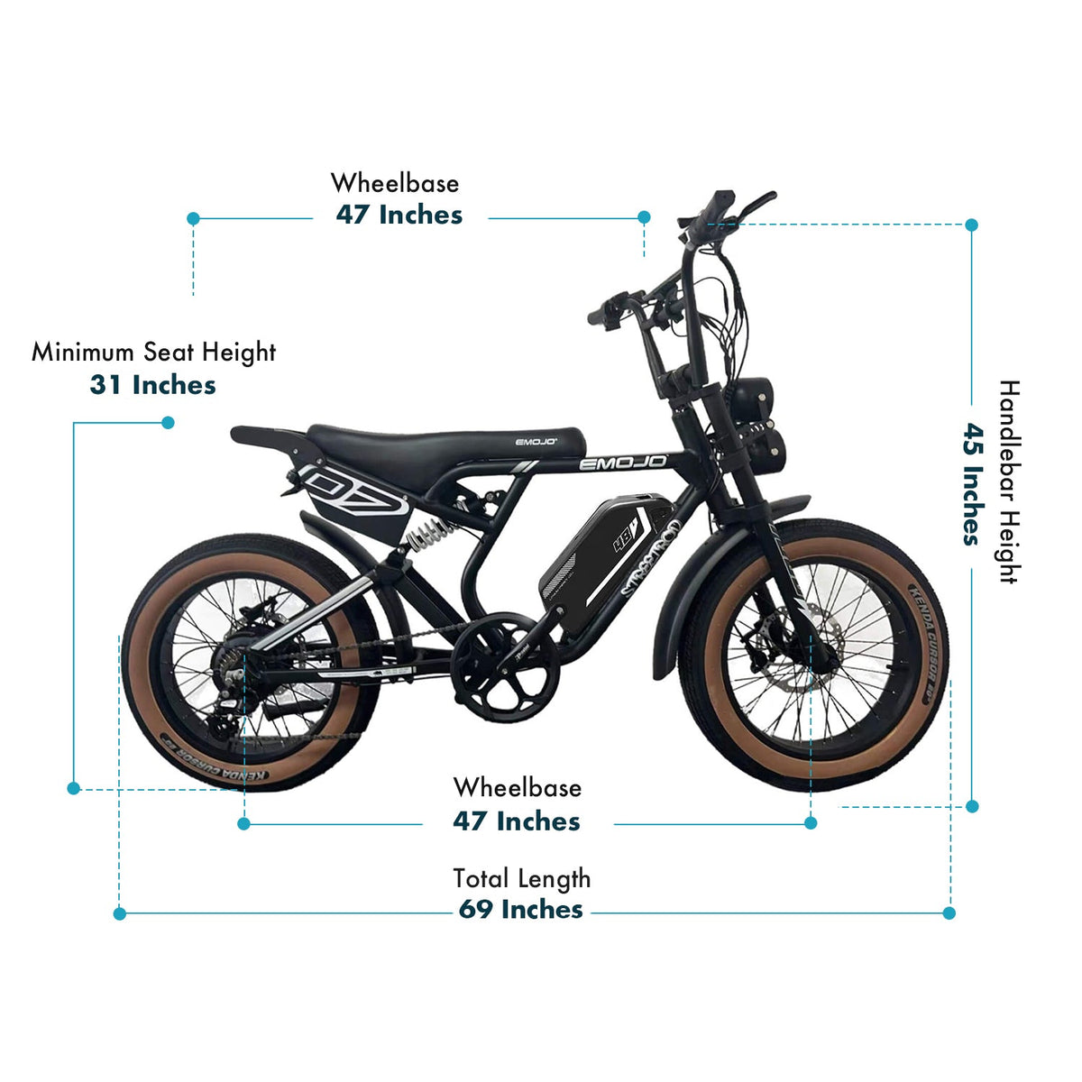 EMOJO Streetrod Electric Bike - view 9
