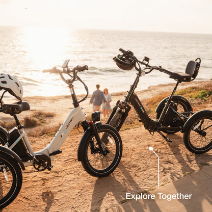 XP Trike2 Tempest Grey + FREE Support Seat, Elite Headlight, Suspension Seat Post ($367 Value) [CA]