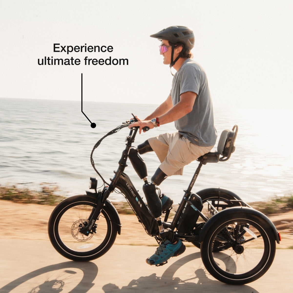 XP Trike2 Tempest Grey + FREE Support Seat, Elite Headlight, Suspension Seat Post ($257 Value)