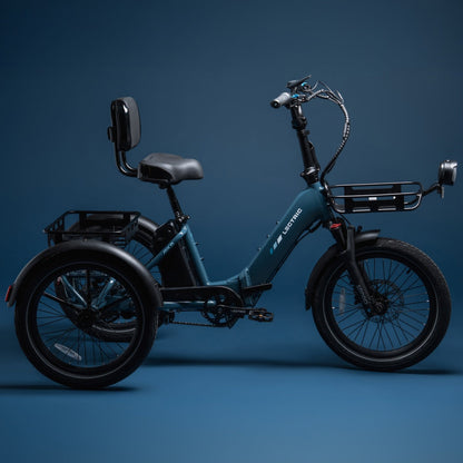 XP Trike2 750 Dusk Blue + FREE Support Seat, Elite Headlight, Suspension Seat Post, Cargo Baskets ($645 Value) [CA]