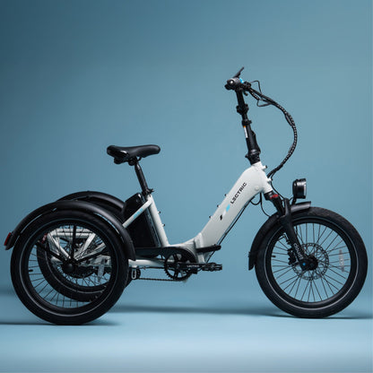 XP Trike2 750 Stratus White + FREE Cargo Package, Support Seat, Elite Headlight, Suspension Seat Post ($455 Value)