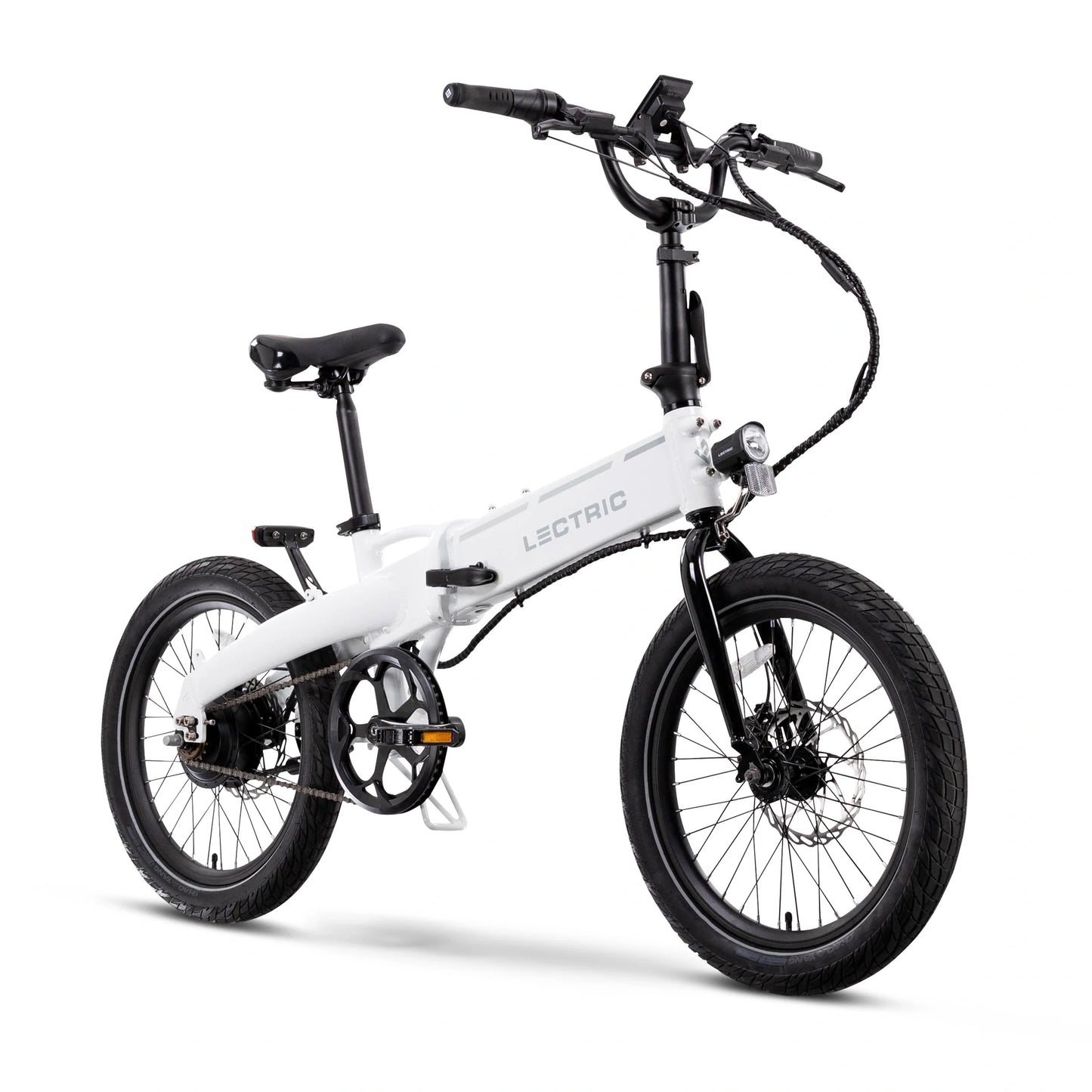 XP Lite2 Arctic White Long-Range + FREE Rear Rack, Fenders, Elite Headlight, Suspension Seat Post ($346 Value)