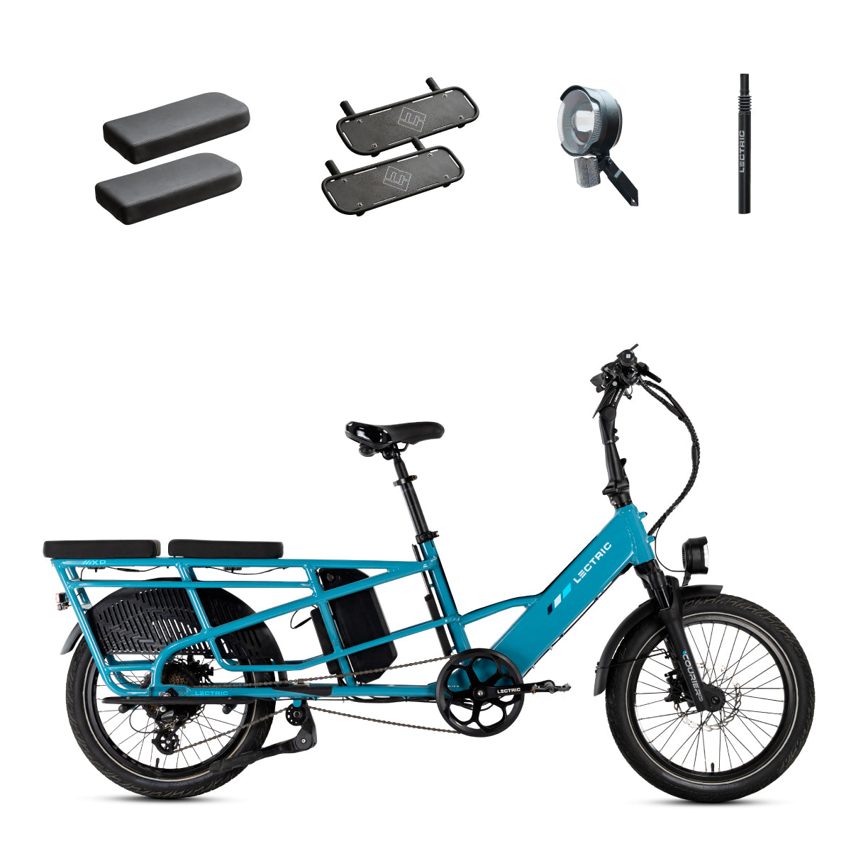 XPedition2 Raindrop Blue + FREE Running Boards, Cushions, Elite Headlight, Suspension Seat Post ($346 Value)