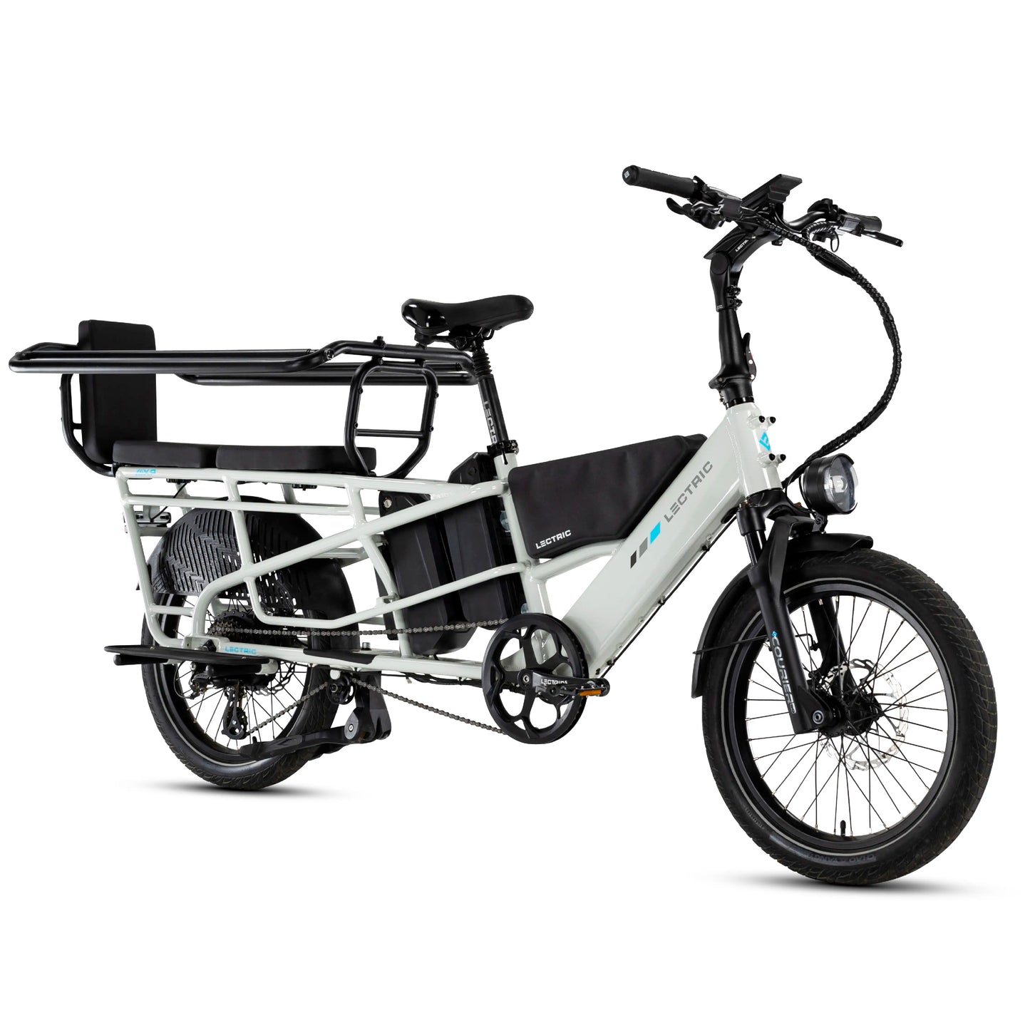 XPedition2 Stratus White Dual-Battery + FREE Running Boards, Cushions, Elite Headlight, Suspension Seat Post, Orbitor, XL Cargo Panniers ($744 Value)