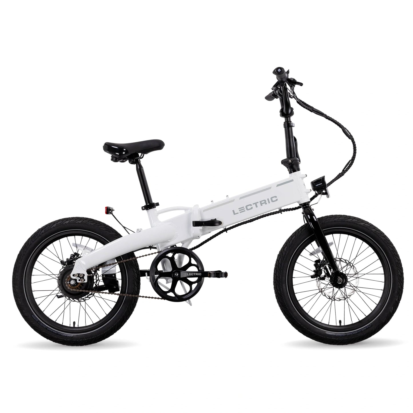 XP Lite2 Arctic White Long-Range + FREE Rear Rack, Fenders, Elite Headlight, Suspension Seat Post ($346 Value)