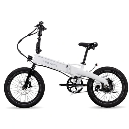 XP Lite2 Arctic White Long-Range + FREE Rear Rack, Fenders, Elite Headlight, Suspension Seat Post ($346 Value)
