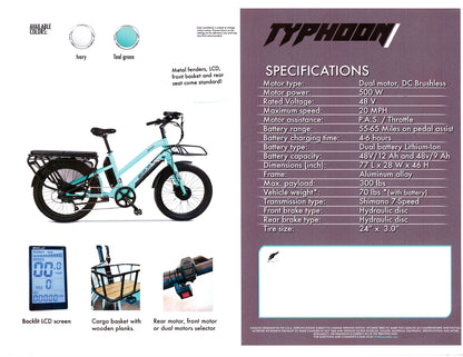 EMOJO - Typhoon Cargo E-bike