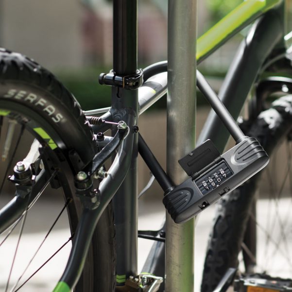 Combination u lock discount bicycle